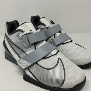 Nike Romaleos 4 SE Weight Lifting Shoes Power Lifting FZ8663-100 Mens 12 Silver